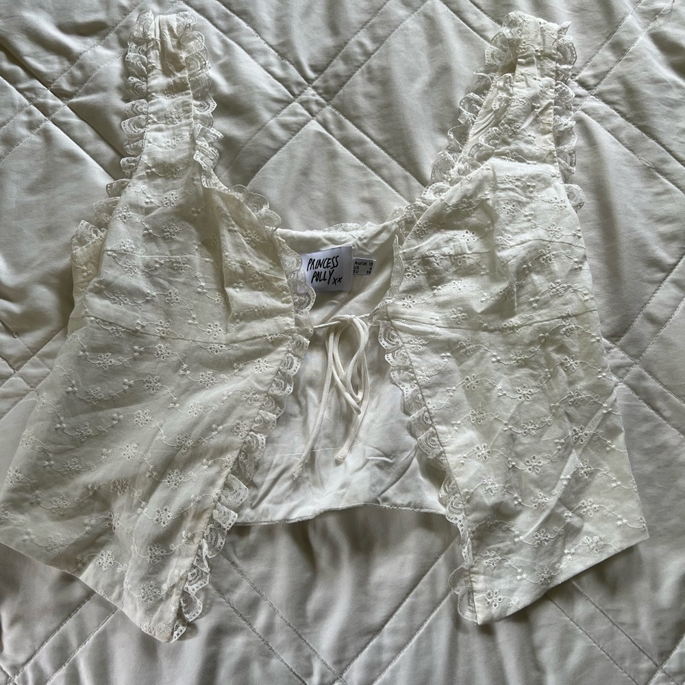 White Lace Top